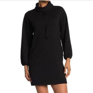 Max Studio Drawstring Cowl Neck Dress (S)